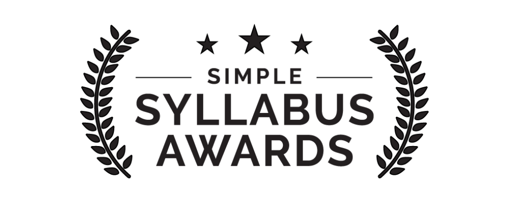 Syllabus Awards