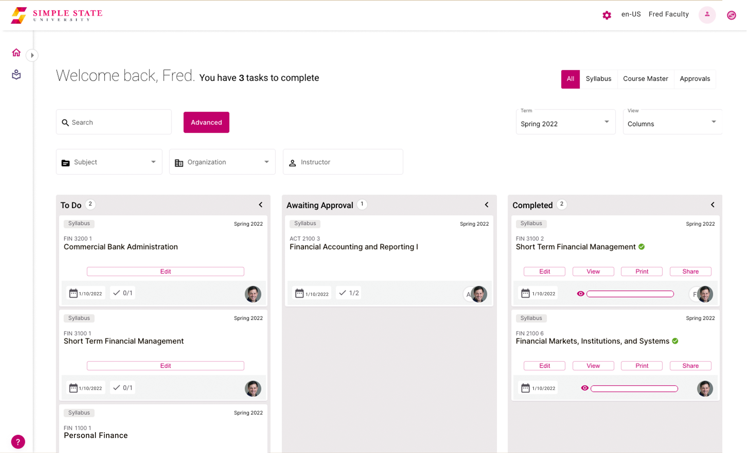 syllabus management system