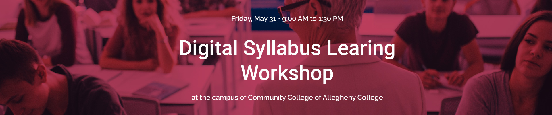 Digital Syllabus Learning Workshop