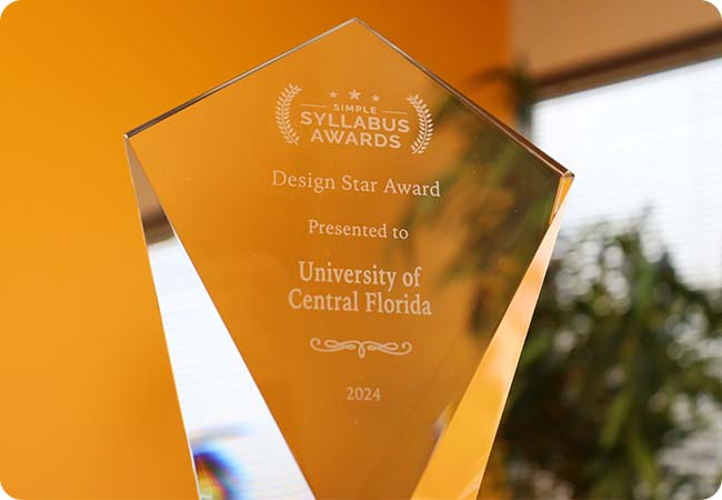 Syllabus Award College of Central Florida